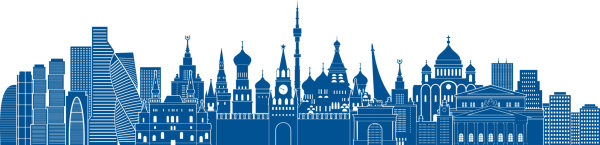 Здание на белом фоне