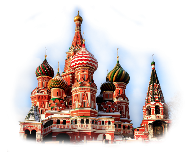 Храм Василия Блаженного мультяшная