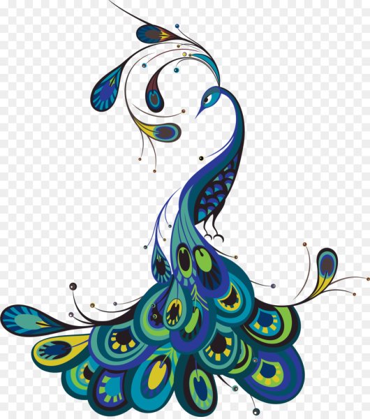 Павлин для дошкольников