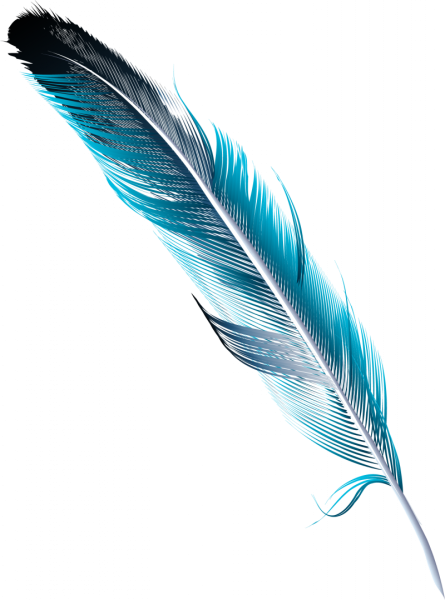 Красивое перо
