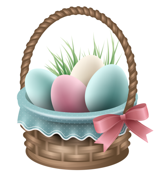 Пасхальное яйцо корзина