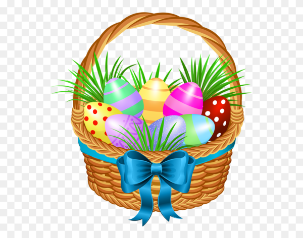 Пасха на прозрачном фоне