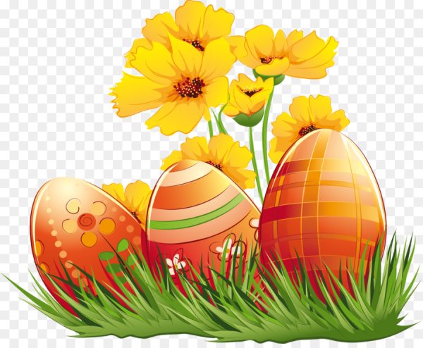 Пасхальные яйца без фона