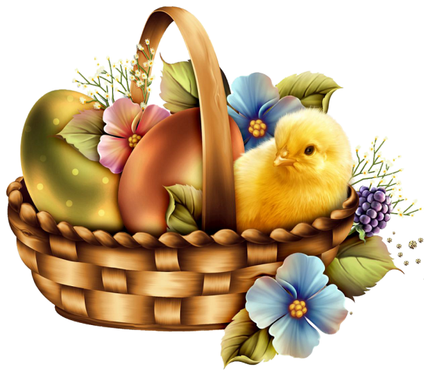 Пасхальный кулич на прозрачном фоне