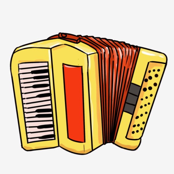 Гармошка иллюстрация