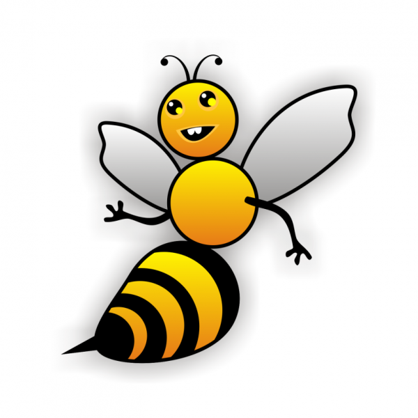 Пчела мультяшная