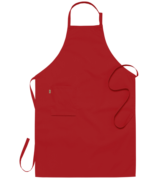 Поварской фартук на прозрачном фоне