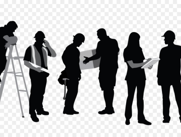 Силуэт сотрудника