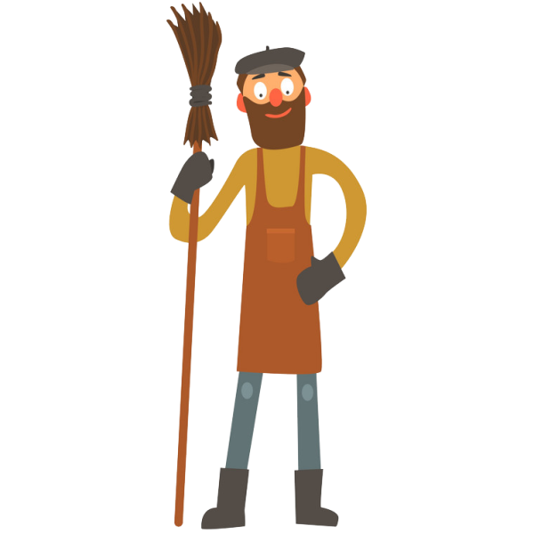 Дворник вектор