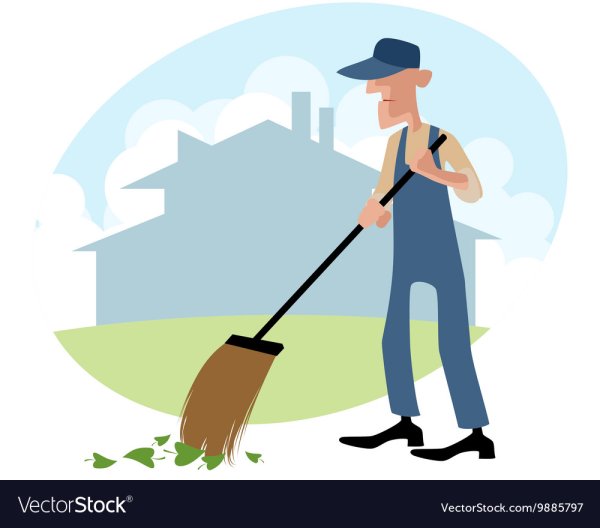 Векторное изображение дворника