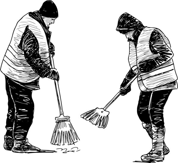 Дворник Графика