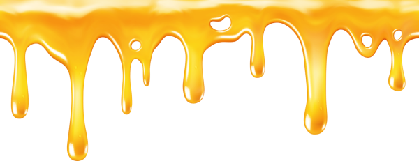 Желтая краска течет