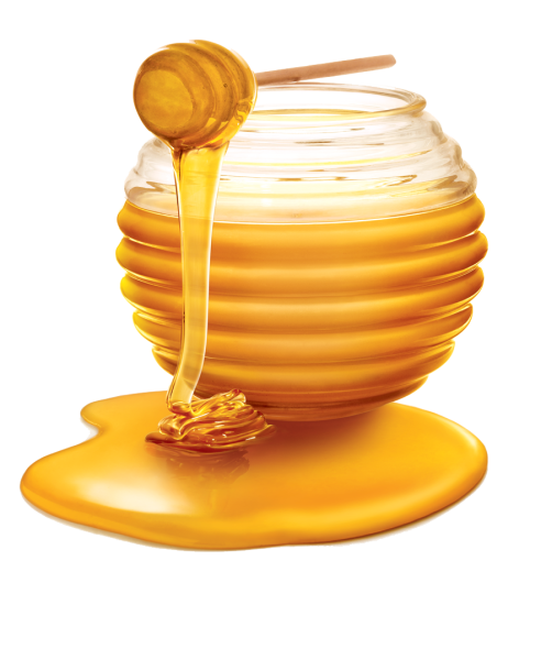 Мед без фона