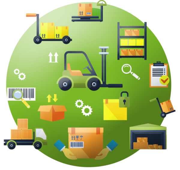 Логистика иллюстрации