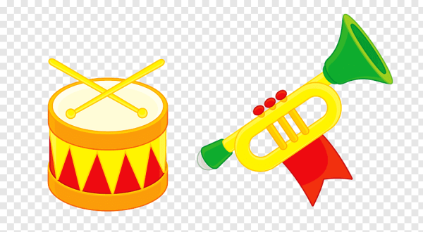 Детские музыкальные инструменты вектор