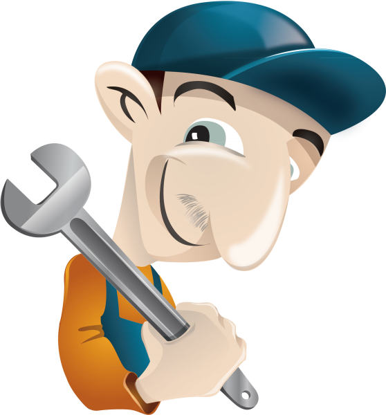 Механик мультяшный