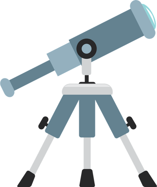 Телескоп вектор