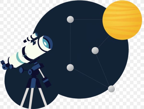 Телескоп мультяшный