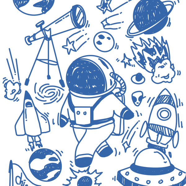 Космический фон вектор