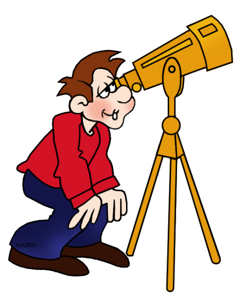 Астроном мультяшный