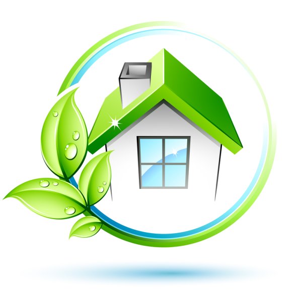 Зеленый домик