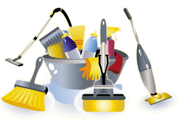 Инвентарь для уборки вектор