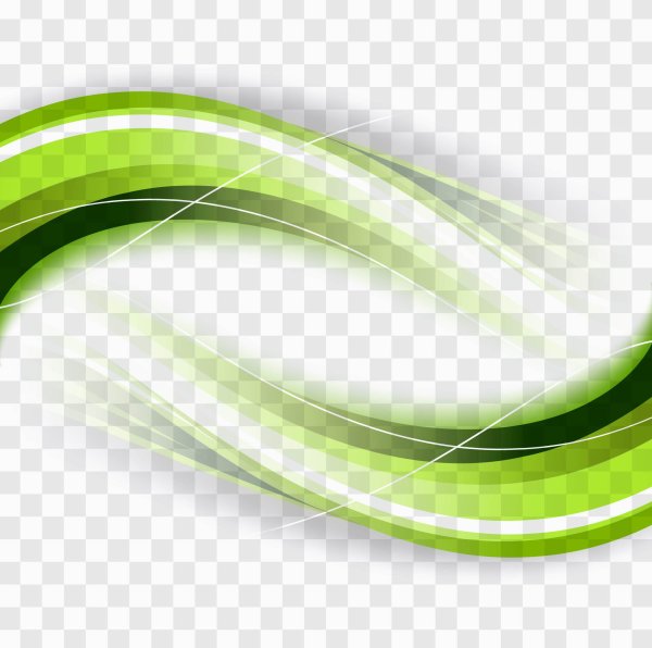 Векторные линии зеленые