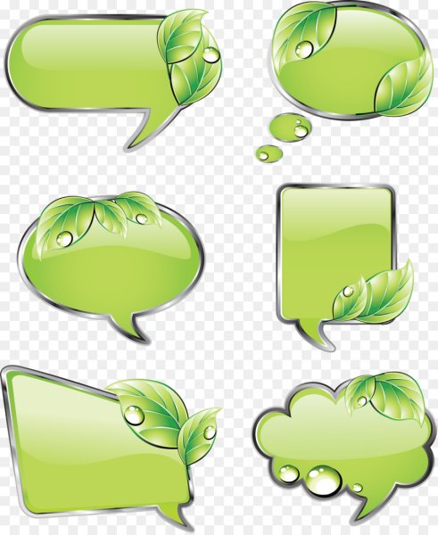 Ценник в виде листочка