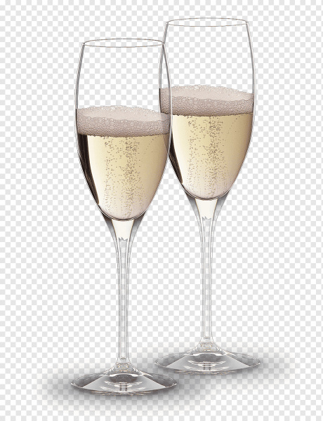 Прозрачный фужер