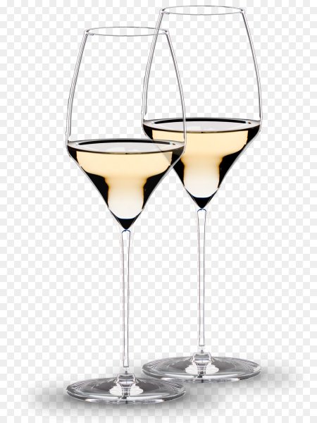 Бокал вина без фона