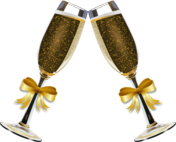 Прозрачный фужер