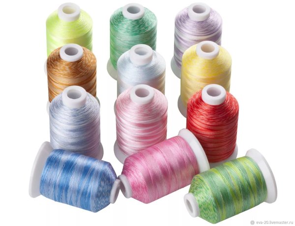 Катушечные нитки для шитья
