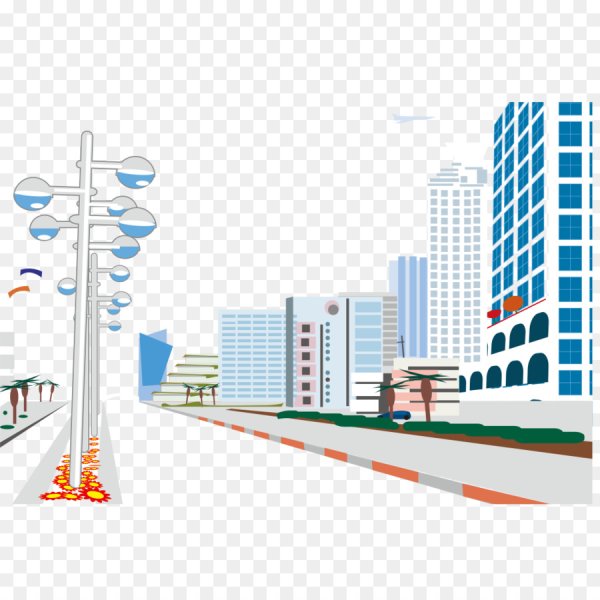 Город вектор