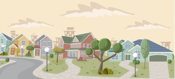 Улица мультяшный