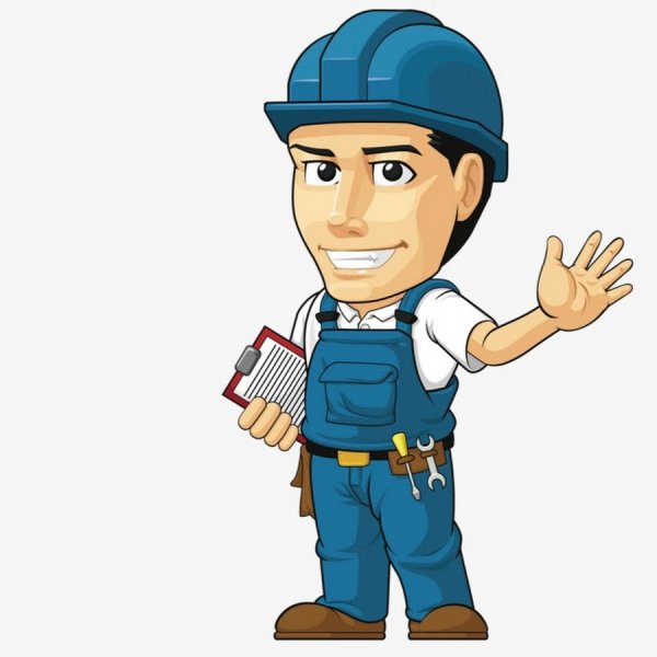 Строители мультяшные