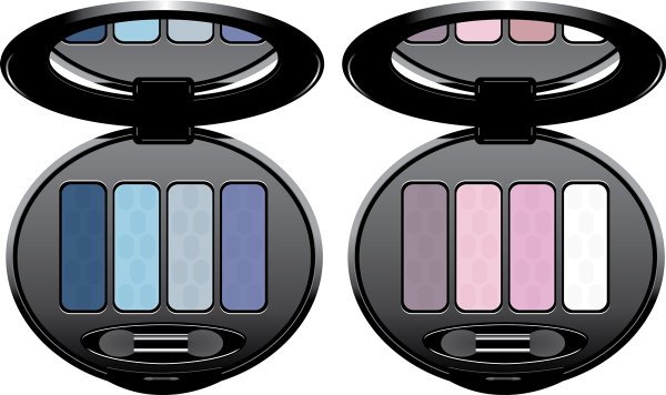 Тени для век клипарт