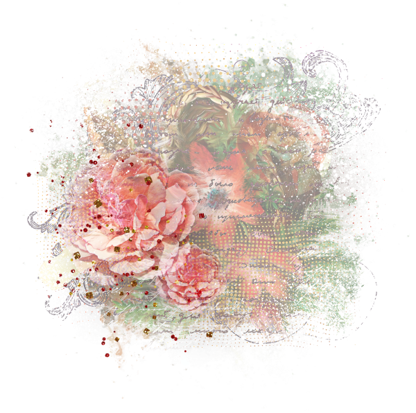 Винтаж на прозрачном фоне