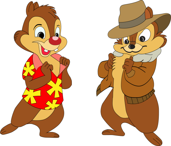 Чип и Дейл персонажи мультфильма