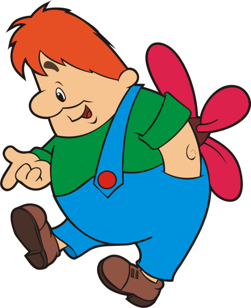 Малыш и Карлсон герои