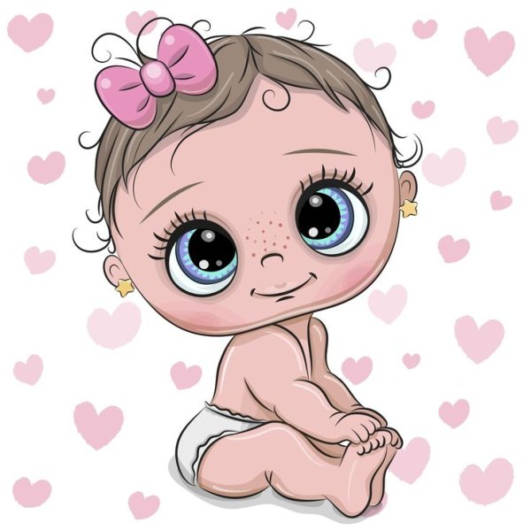 Малышка иллюстрация