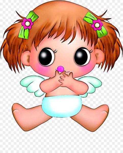 Пупс рисованный