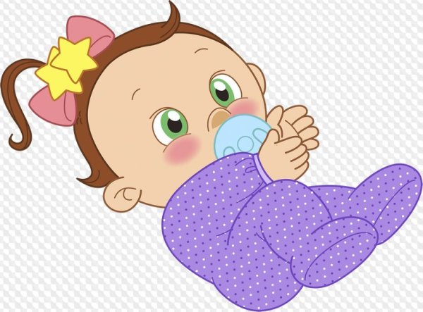 Дети на прозрачном фоне