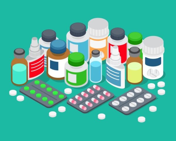 Лекарства иллюстрация