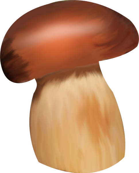 Гриб мультяшный