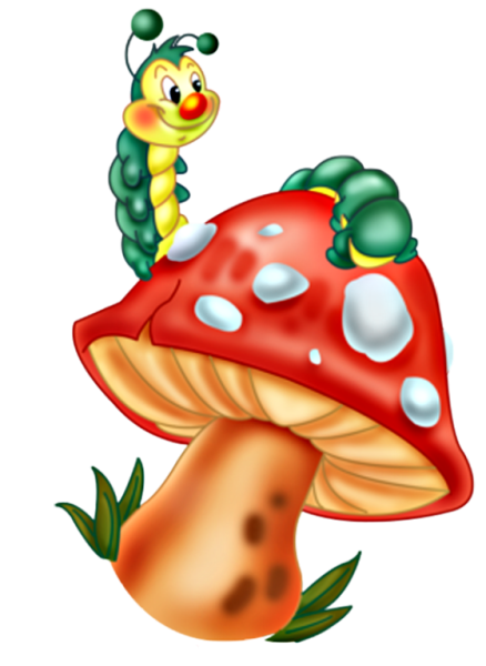 Мухоморы мультяшные