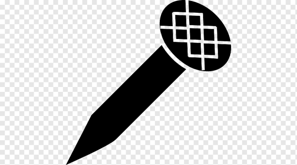 Гвоздь силуэт