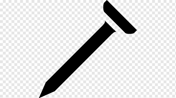 Гвоздь без фона