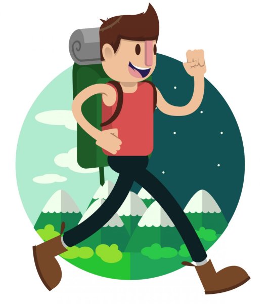 Туризм иллюстрация