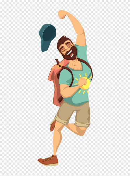 Путешественник мультяшный