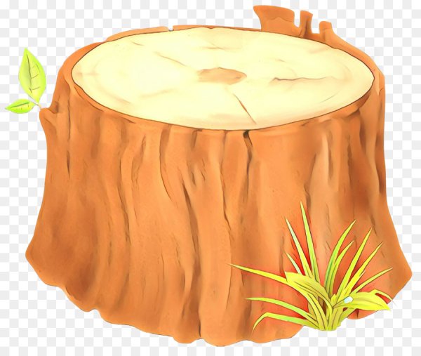 Пенек нарисованный